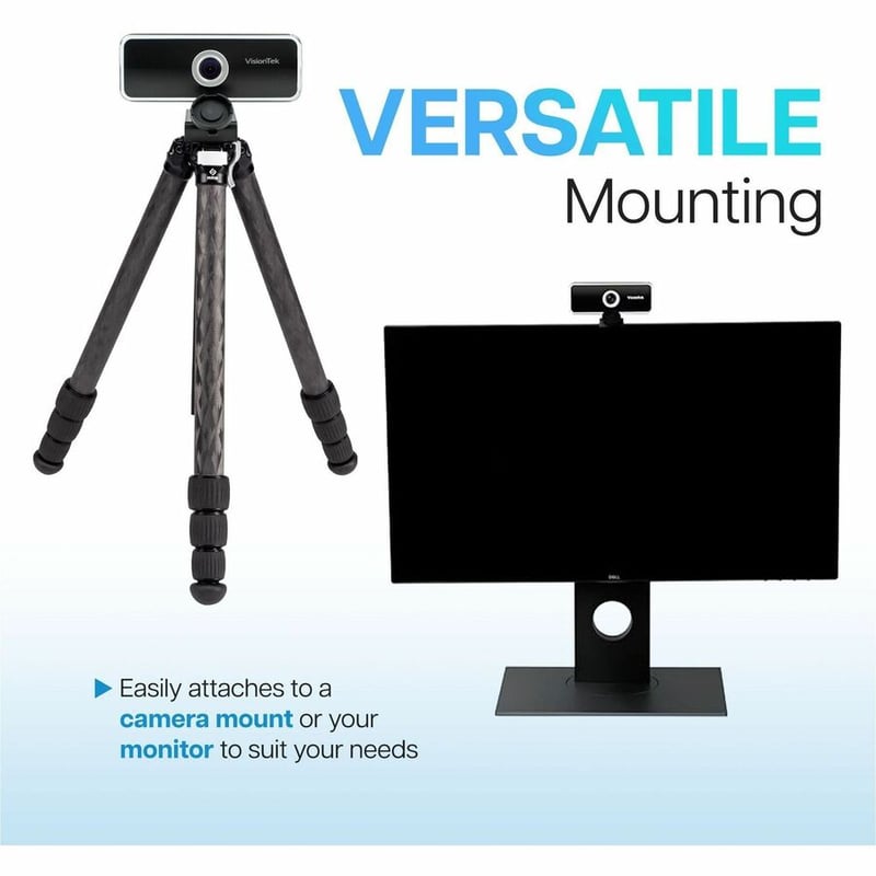 VisionTek VTWC20 Webcam - 30 fps - USB-A - 1920 x 1080 Video - Fixed focus
