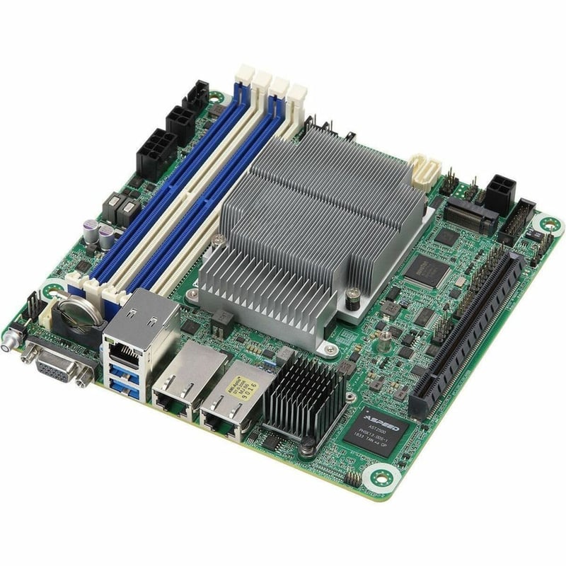 ASROCK RACK EPYC3101D4I-2T MINI-ITX SERVER MOTHERBOARD AMD EPYC 3101 SOC 4 CORE - Thumbnail 1