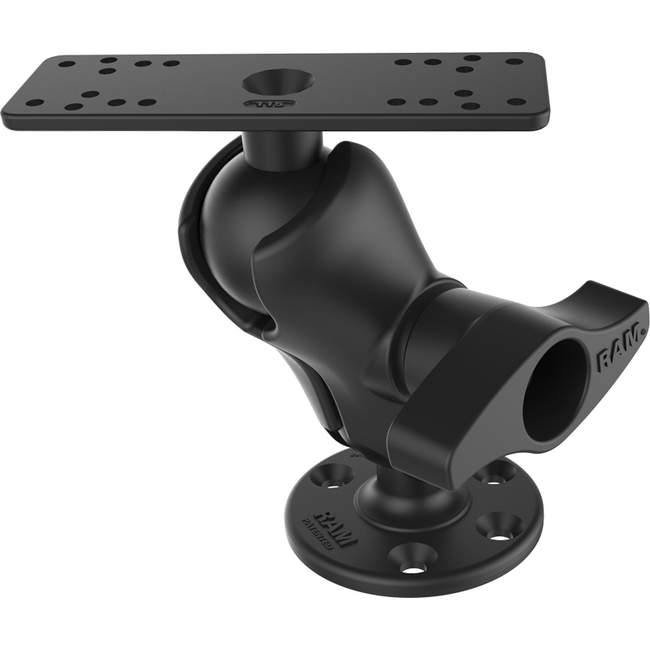 RAM Mounts Marine Mount for Mounting Bracket, GPS, Fishfinder - Thumbnail 1