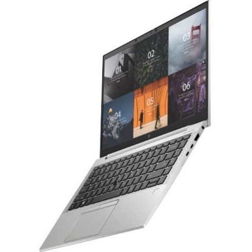 HP EliteBook 830 G8 13.3" Notebook - Full HD - 1920 x 1080 - Intel Core i5 11th Gen i5-1145G7 Quad-core (4 Core) 2.60 GHz - 16 GB Total RAM - 256 GB SSD - Thumbnail 3