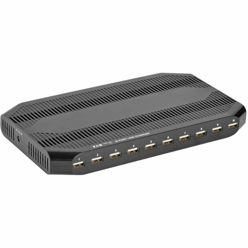 Tripp Lite by Eaton 10-Device Desktop USB Charging Station for Tablets, iPads and E-Readers - Thumbnail 4