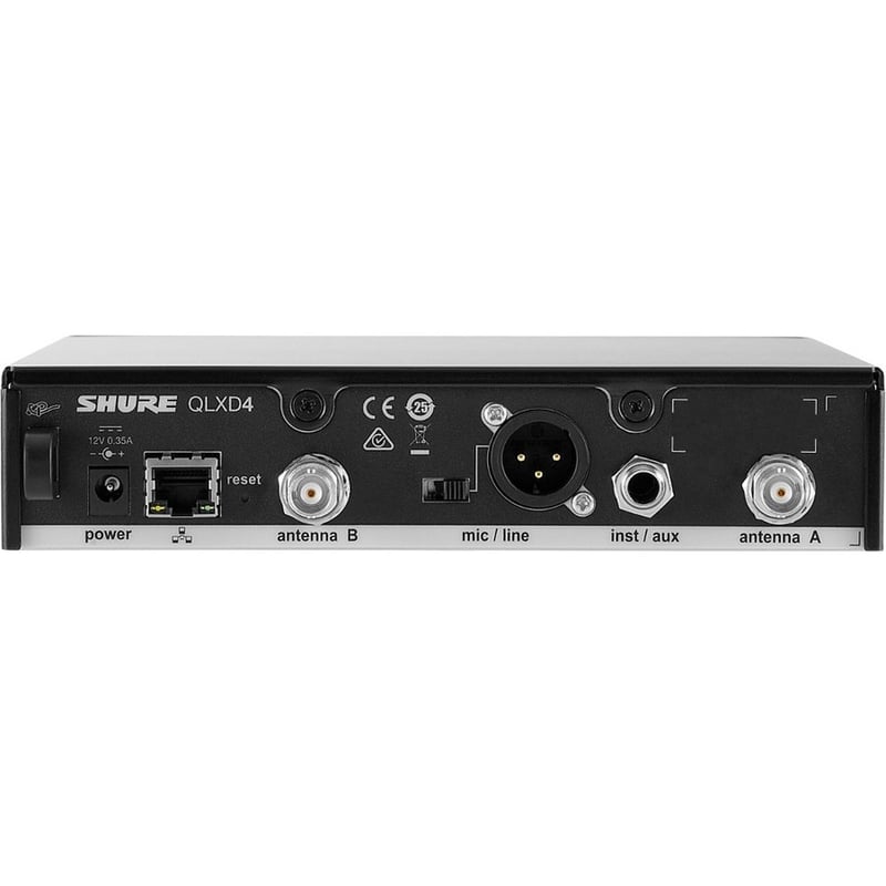 Shure QLXD4 Digital Wireless Receiver - Thumbnail 2