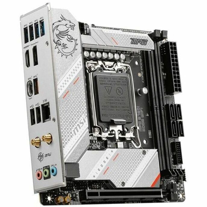 MSI MPG MPG B760I EDGE WIFI Gaming Desktop Motherboard - Intel B760 Chipset - Socket LGA-1700 - Mini ATX - Thumbnail 3