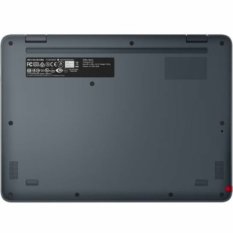 Lenovo 82VQ000EUS 12.2" Convertible 2 in 1 Notebook - WUXGA - 1920 x 1200 - Intel N100 Quad-core (4 Core) - 4 GB Total RAM - 4 GB On-board Memory - 128 GB SSD - Slate Gray