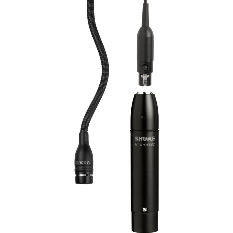 Shure Microflex MX202WP-A/C Wired Condenser Microphone - White - Thumbnail 1