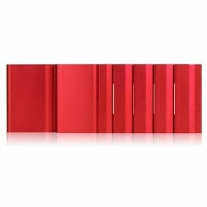 iStarUSA 2U Red SEA Bezel for D Storm Chassis - Thumbnail 2