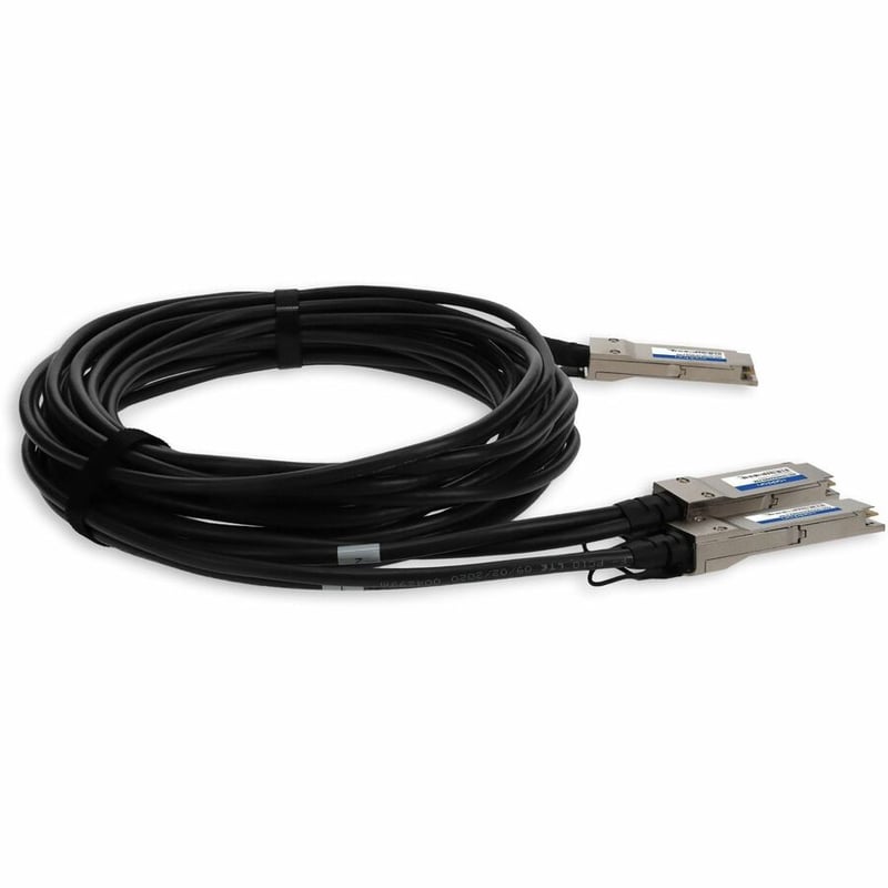 AddOn Arista Networks® to Mellanox® Compatible TAA Compliant 200GBase-CU QSFP56 to 2xQSFP56 Direct Attach Cable (Passive Twinax, 2m, LSZH) - Thumbnail 5