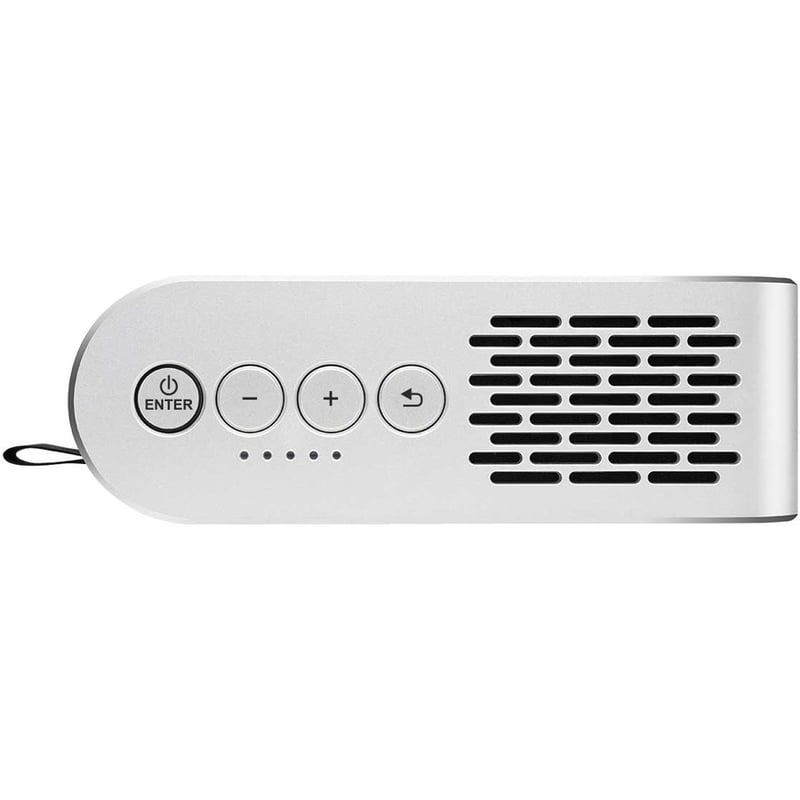 ViewSonic M1+ Portable LED Projector with Auto Keystone, Dual Harman Kardon Bluetooth Speakers and HDMI, USB C, Stream Netflix with Dongle (M1PLUS)