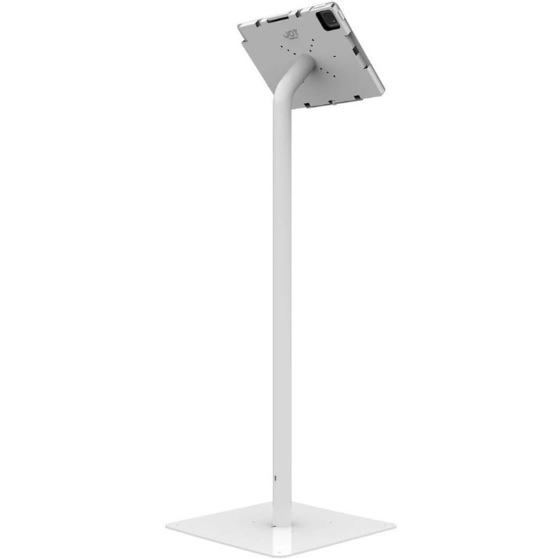 The Joy Factory Elevate II Floor Stand Kiosk for iPad Pro 12.9" 4th Gen (White) - Thumbnail 3