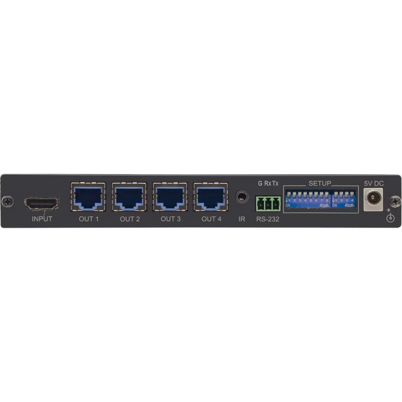 Kramer 1:4 4K60 4:2:0 HDMI to Long-Reach HDBaseT DA - Thumbnail 2