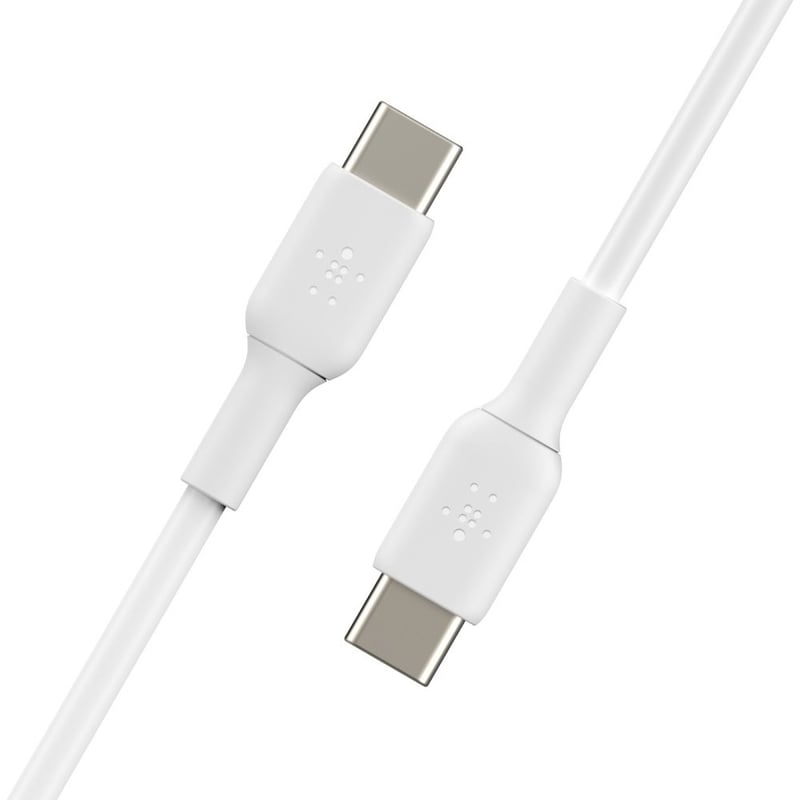 Belkin BOOSTCHARGE USB-C to USB-C Cable (2m / 6.6ft, White) - Thumbnail 4