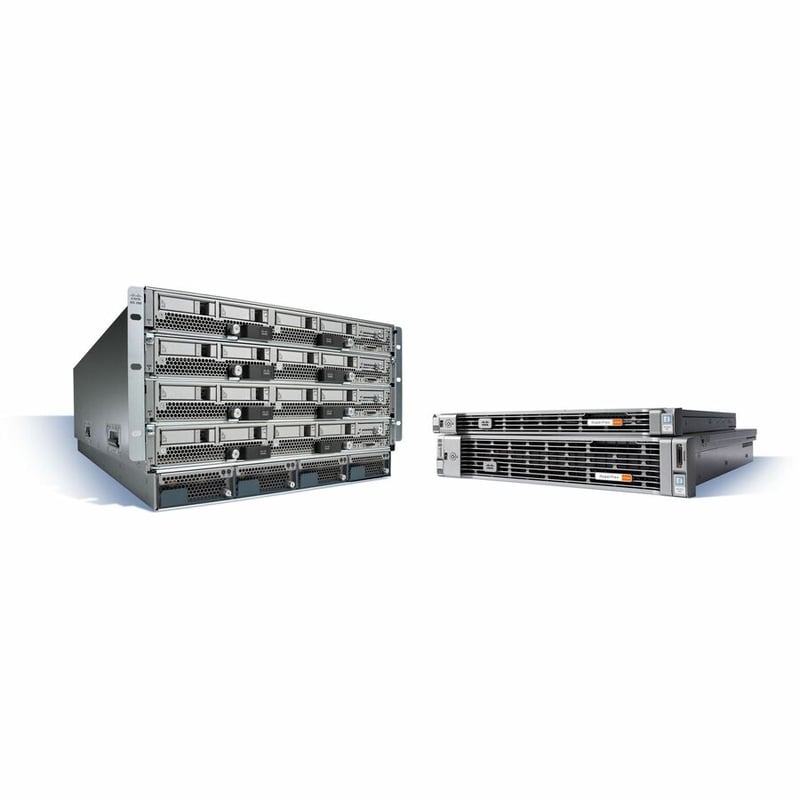 Cisco HyperFlex HX220c M4 1U Rack Server - 2 x Intel Xeon E5-2690 v3 2.60 GHz - 512 GB RAM - 12Gb/s SAS Controller - Thumbnail 2