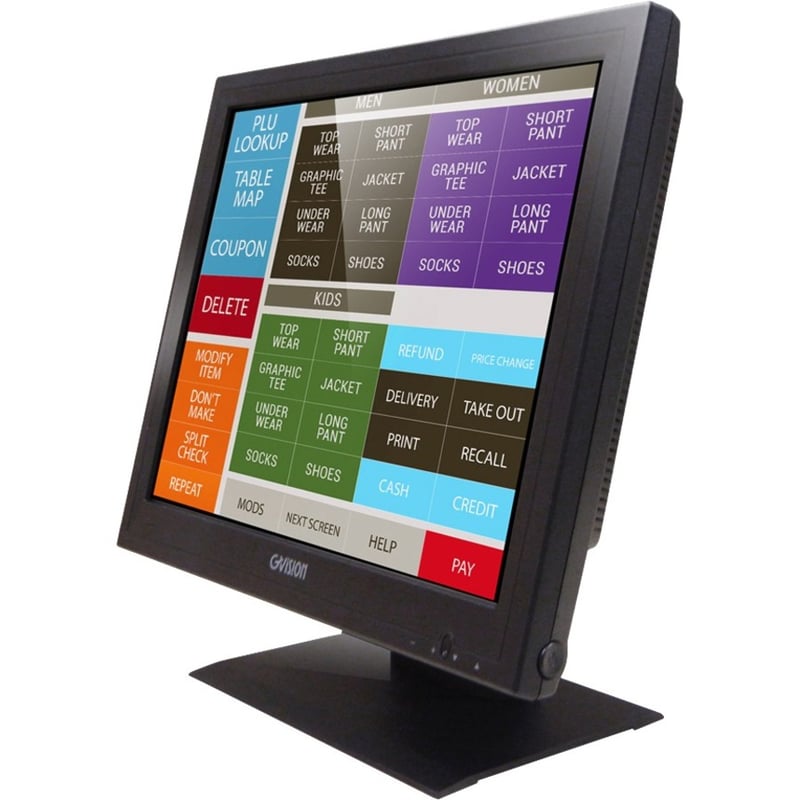 GVision P17BH-AB-459G 17" Class LCD Touchscreen Monitor - 5 ms - Thumbnail 1