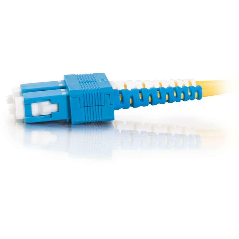 2M FIBRE OPTIC SMF OS1/2 SC-SC 9/125 DUPLEX PLENUM YELLOW - Thumbnail 4