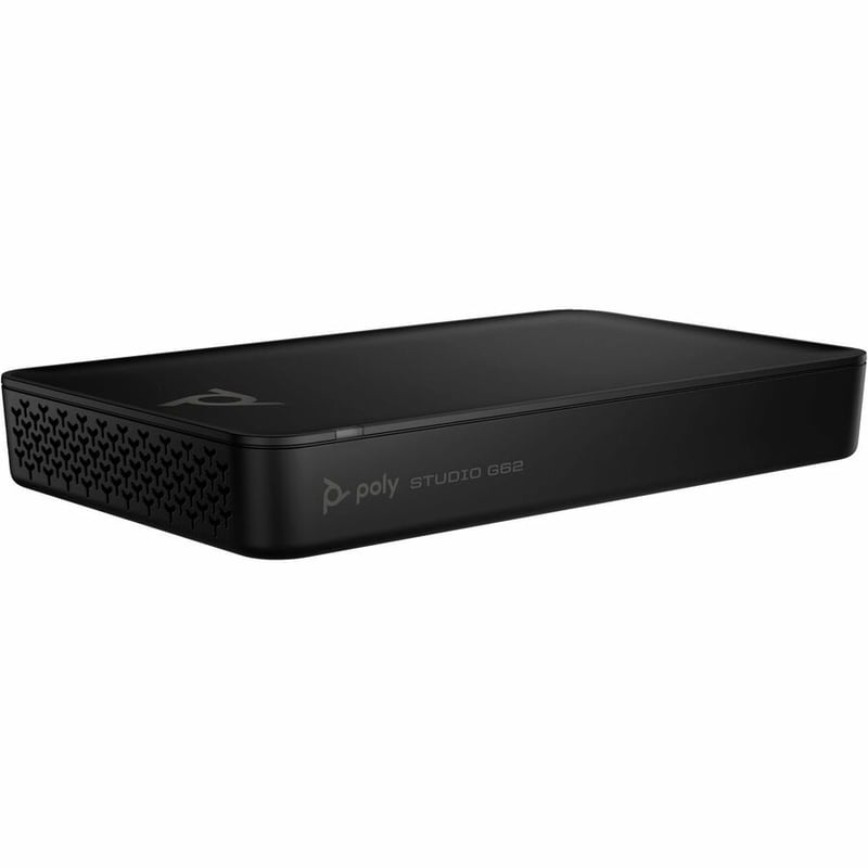 POLY STUDIO G62 VIDEO CONFERENCING SYSTEM WITH MOUNTING PLATE KIT POE+ NO RADIO - Thumbnail 4