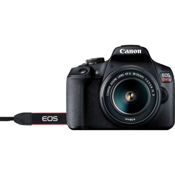 Canon EOS Rebel T7 24.1 Megapixel Digital SLR Camera with Lens - 0.71" - 2.17" - Thumbnail 3