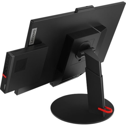 Lenovo ThinkCentre TIO27 27" Class Webcam WQHD LCD Monitor - 16:9 - Black - Thumbnail 4