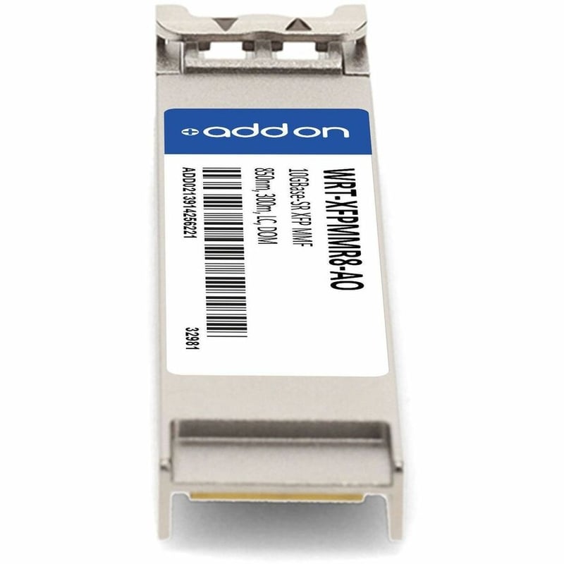 AddOn JDSU WRT-XFPMMR8 Compatible TAA Compliant 10GBase-SR XFP Transceiver (MMF, 850nm, 300m, LC, DOM) - Thumbnail 4
