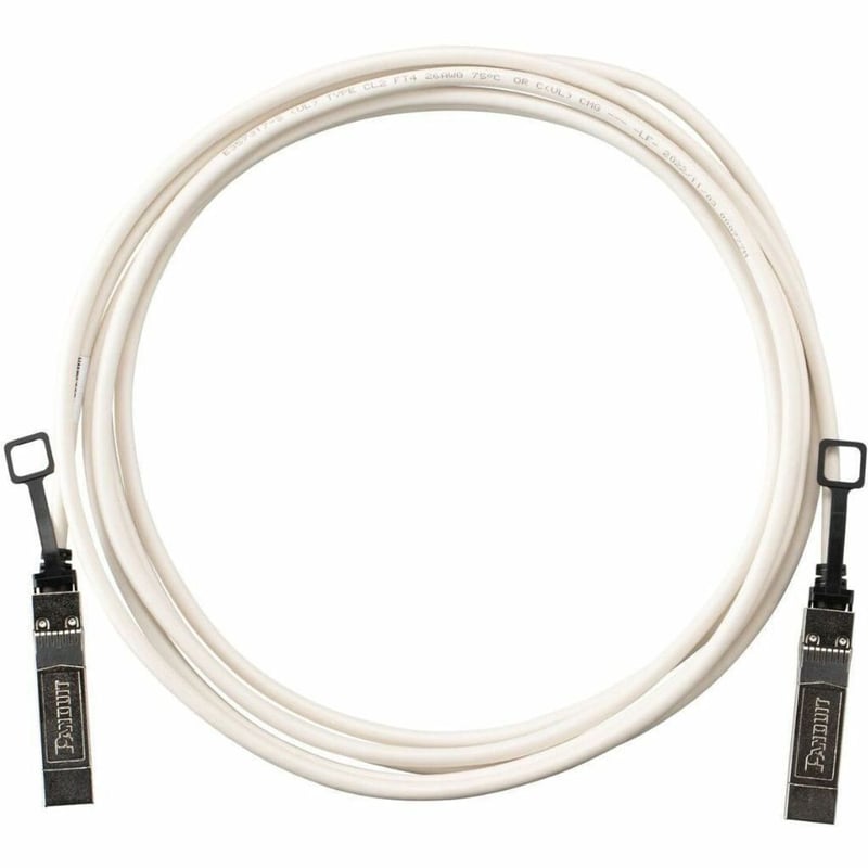 Panduit 10G SFP+ DAC Assembly, 26AWG, 5M, White - Thumbnail 1