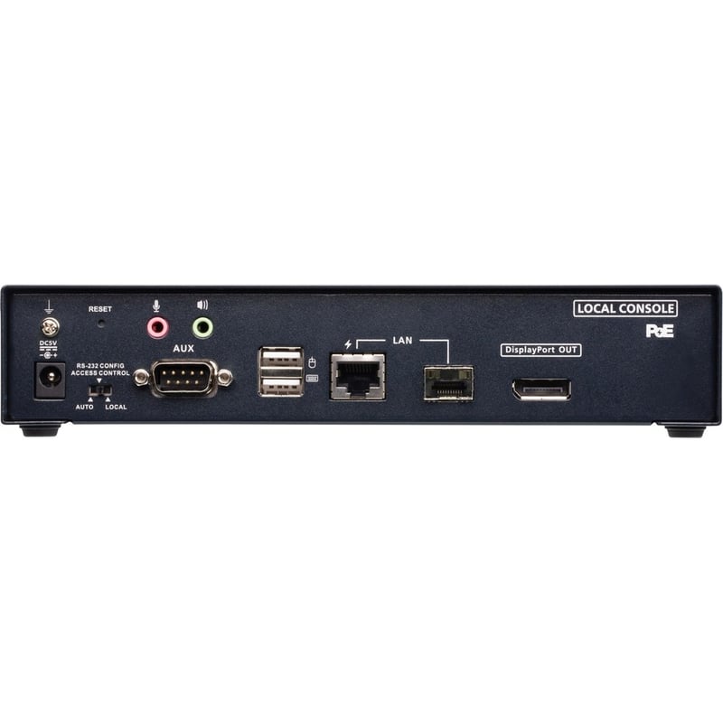 ATEN 4K DisplayPort Single Display KVM over IP Transmitter with PoE - Thumbnail 3