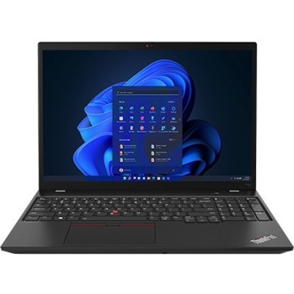 Lenovo ThinkPad P16s G1 21BT001TUS 16" Mobile Workstation - WUXGA - Intel Core i5 12th Gen i5-1240P - 8 GB - 256 GB SSD - English (US) Keyboard - Black - Thumbnail 2
