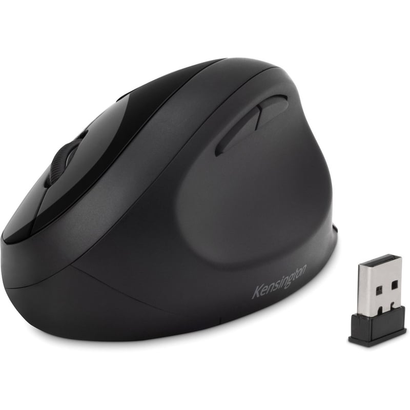 Kensington Pro Fit Ergo Wireless Mouse-Black - Thumbnail 4