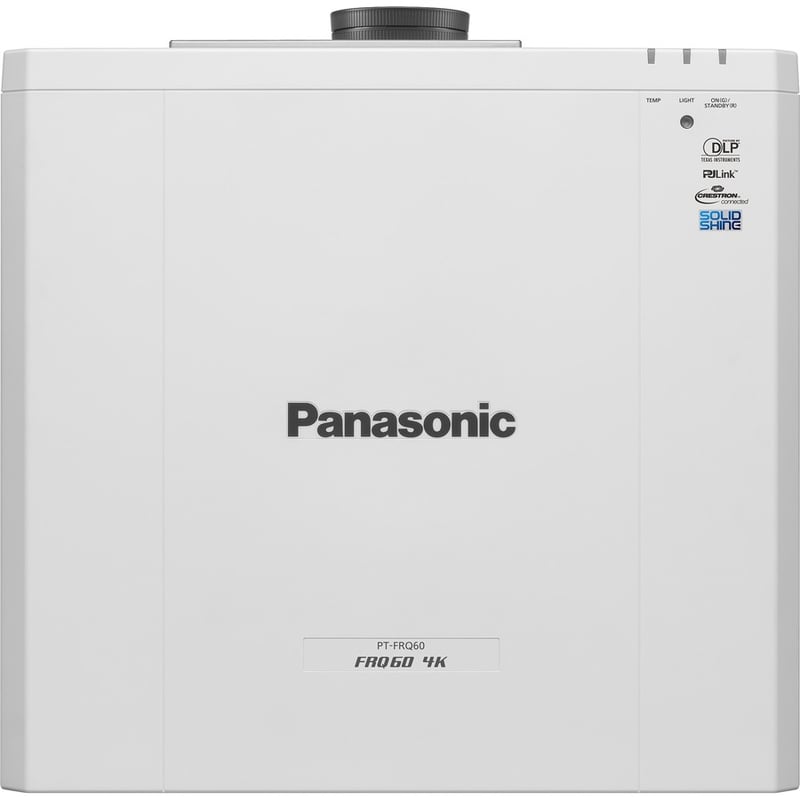 Panasonic PT-FRQ60 DLP Projector - 16:9 - Ceiling Mountable, Floor Mountable - White - Thumbnail 5