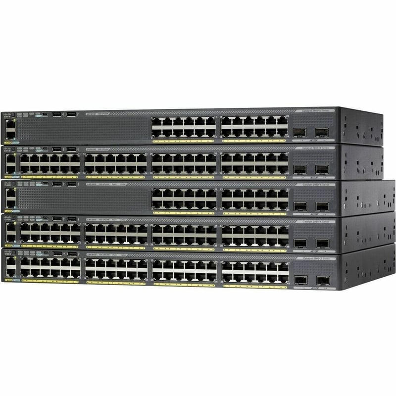 Cisco Catalyst 2960X-24TS-L Ethernet Switch - Thumbnail 3