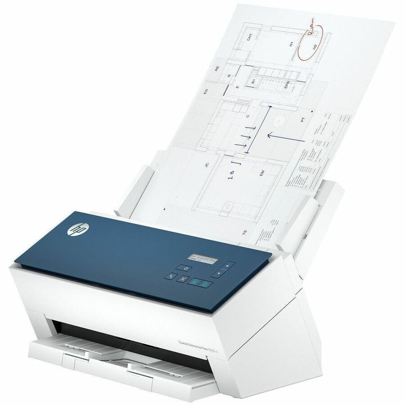 HP Scanjet Enterprise Flow 9000 s1 Sheetfed Scanner - 600 x 600 dpi Optical - Thumbnail 4