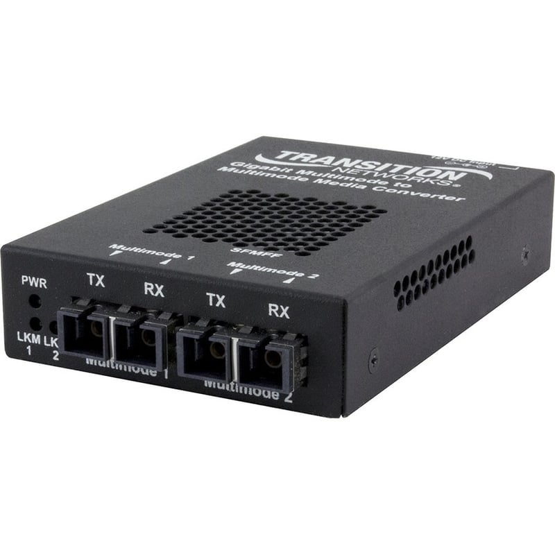 Stand-alone Fiber to Fiber Media Converter 1000Base-SX or 1000Base Fiber Channel - Thumbnail 1