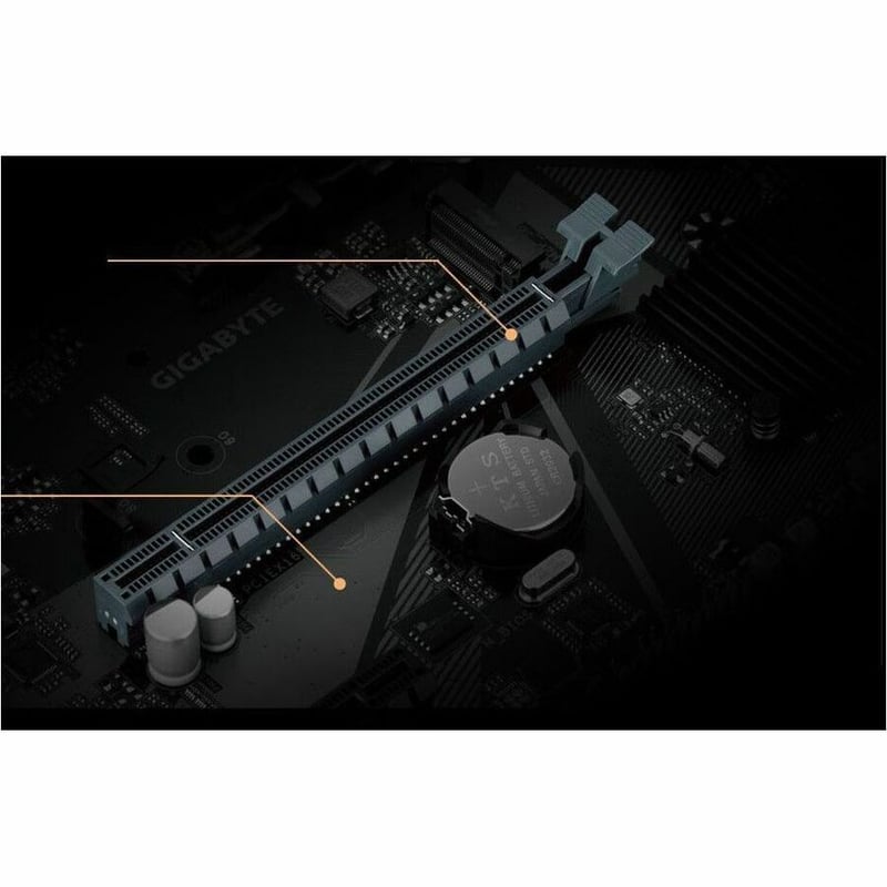 Gigabyte Ultra Durable H610M S2H V2 DDR4 (rev. 1.0) Desktop Motherboard - Intel H610 Chipset - Socket LGA-1700 - Intel Optane Memory Ready - Micro ATX - Thumbnail 5