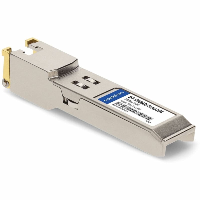 AddOn MSA Compliant 1000Base-TX SFP Transceiver (Copper, 100m, RJ-45, -40 to 85C) - Thumbnail 3