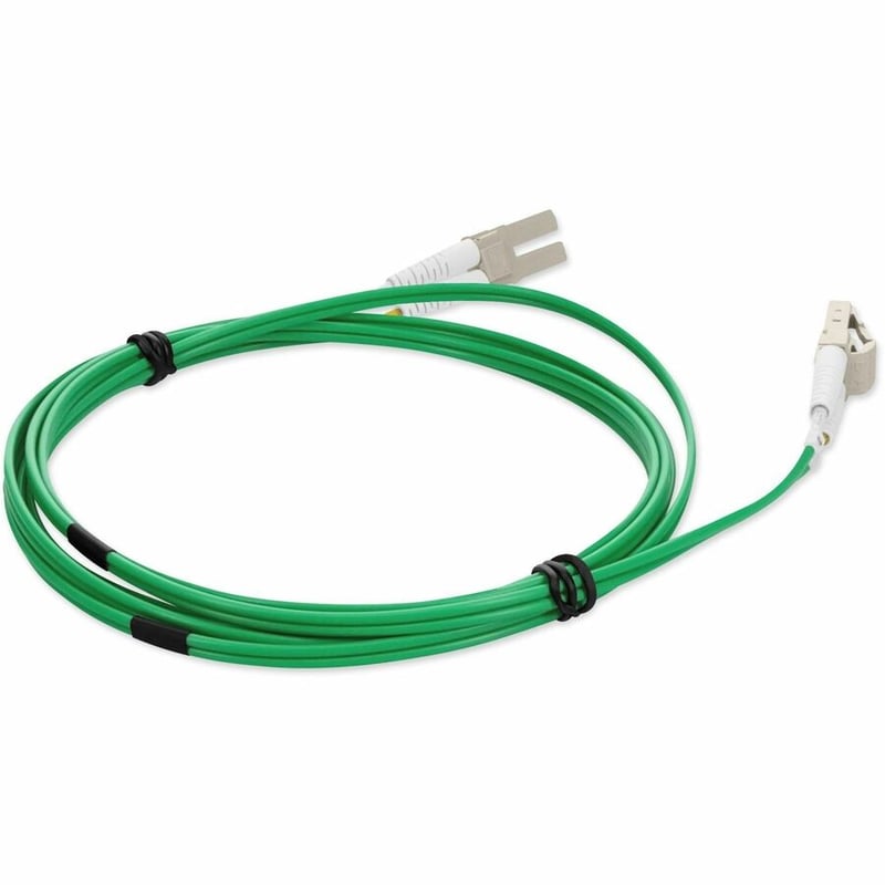 ADDON LC M/M PATCH CBL 3M GREEN OM1 DUPLEX FIBER OFNR - Thumbnail 5