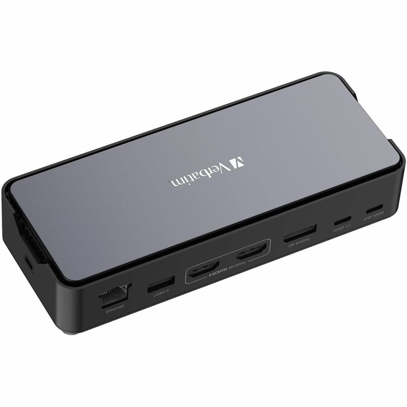 Verbatim USB-C ™Pro Docking Station 15-in-1 - 256GB Vi3000 SSD - Thumbnail 2