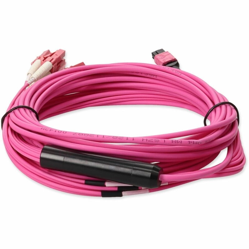 7M MPO-12/4XLC F/M OM4 FIBER FANOUT CBL - Thumbnail 4