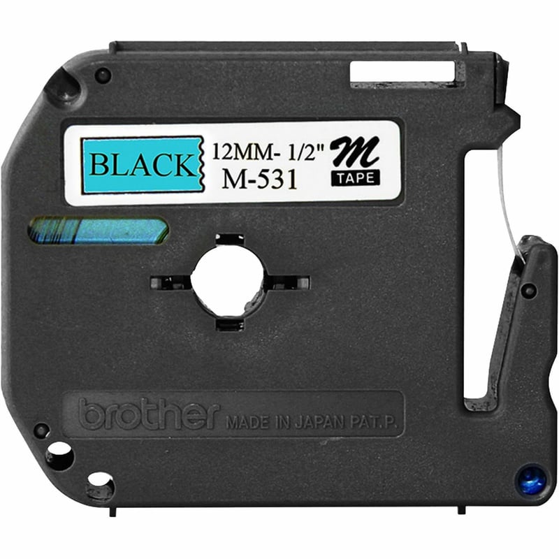 Brother P-touch Nonlaminated M Series Tape Cartridge - Thumbnail 1