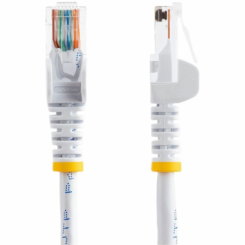 StarTech.com 25 ft White Snagless Cat5e UTP Patch Cable - Thumbnail 2