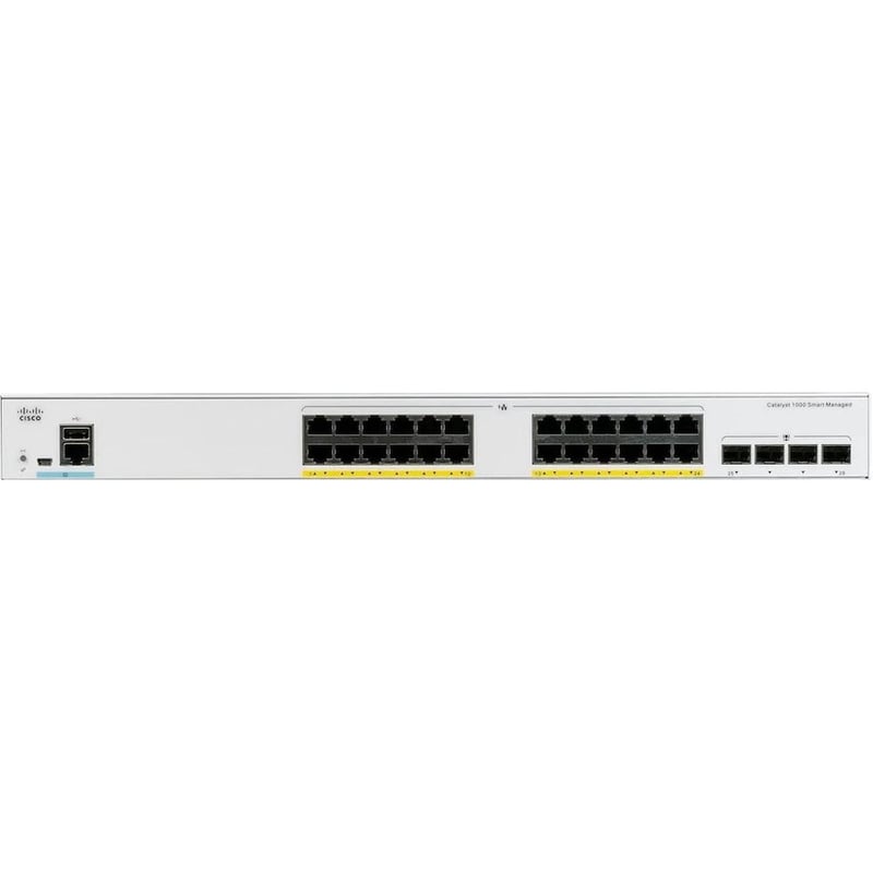 Cisco Catalyst C1000-24FP-4G-L Ethernet Switch - Thumbnail 4