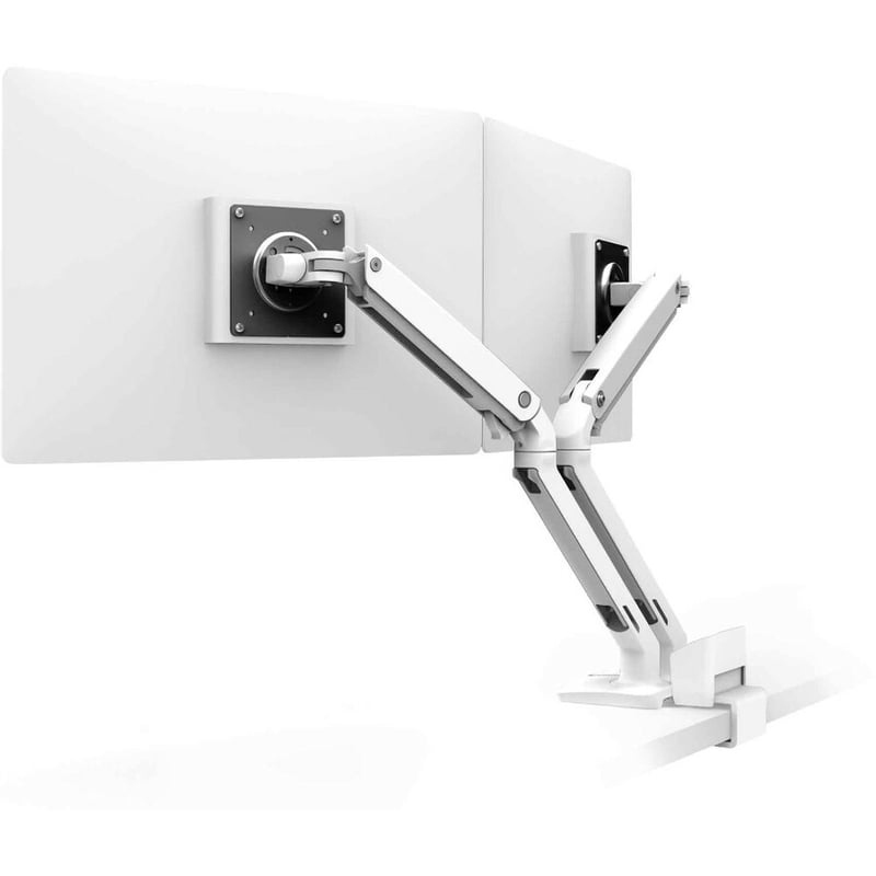 Ergotron Mounting Arm for Monitor, LCD Display - White - Thumbnail 3