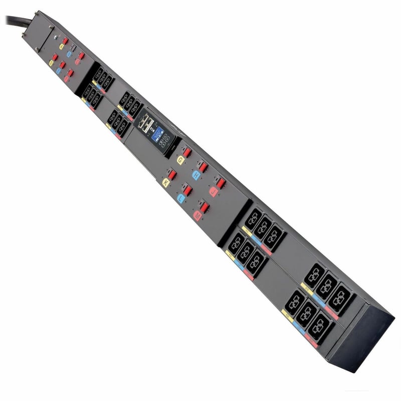3-PHASE MANAGED HDX RACK PDU G4 240/415V 24 C39 OUTLETS 60A 35KW 5 - Thumbnail 1