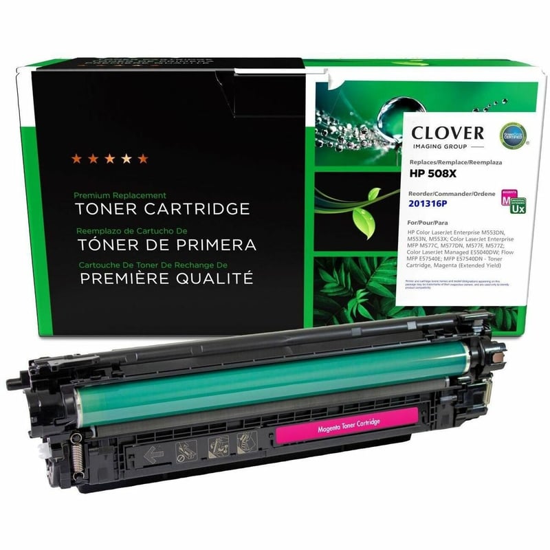 Clover Imaging Remanufactured Extended Yield Magenta Toner Cartridge for HP CF363X - Thumbnail 1