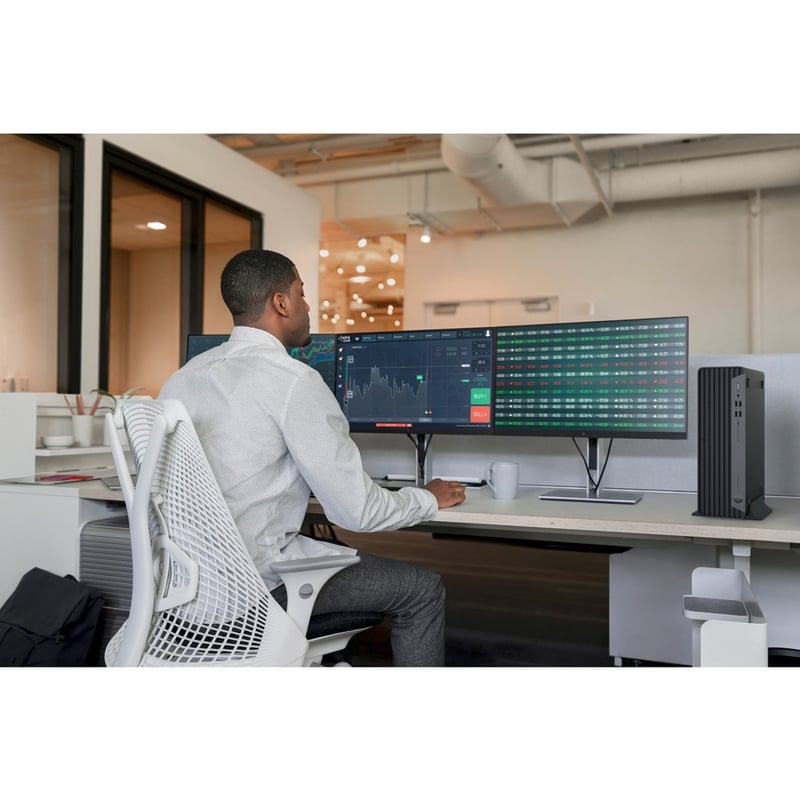 HP EliteDesk 800 G6 Desktop Computer - Intel Core i9 10th Gen i9-10900 Deca-core (10 Core) 2.80 GHz - 32 GB RAM DDR4 SDRAM - 1 TB HDD - Small Form Factor