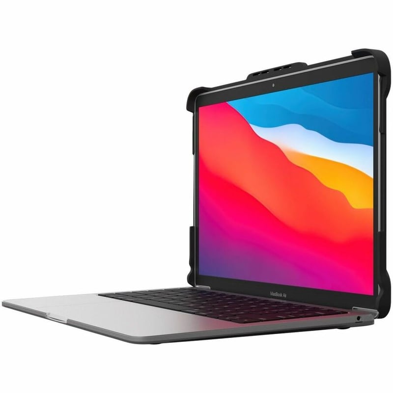 EXTREME SHELL-L FOR MACBOOK PRO 14 (2021 W/TOUCH ID - M1 PRO CHIP ) (BLACK/CLEAR - Thumbnail 3