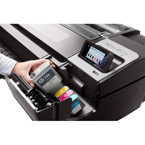 HP Designjet T1700 Inkjet Large Format Printer - 44" Print Width - Color - Thumbnail 3