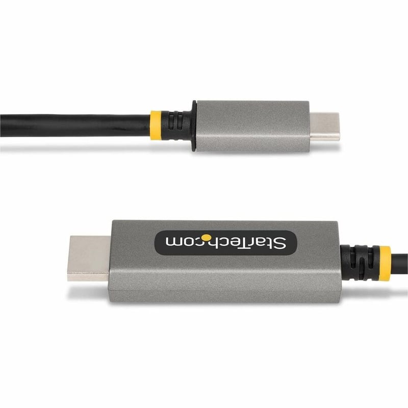 StarTech.com 3ft (1m) USB-C to HDMI Adapter Cable, 8K 60Hz, 4K 144Hz, HDR10, USB Type-C to HDMI 2.1 Converter, USB-C/USB4/TB3/4 Compatible - Thumbnail 4