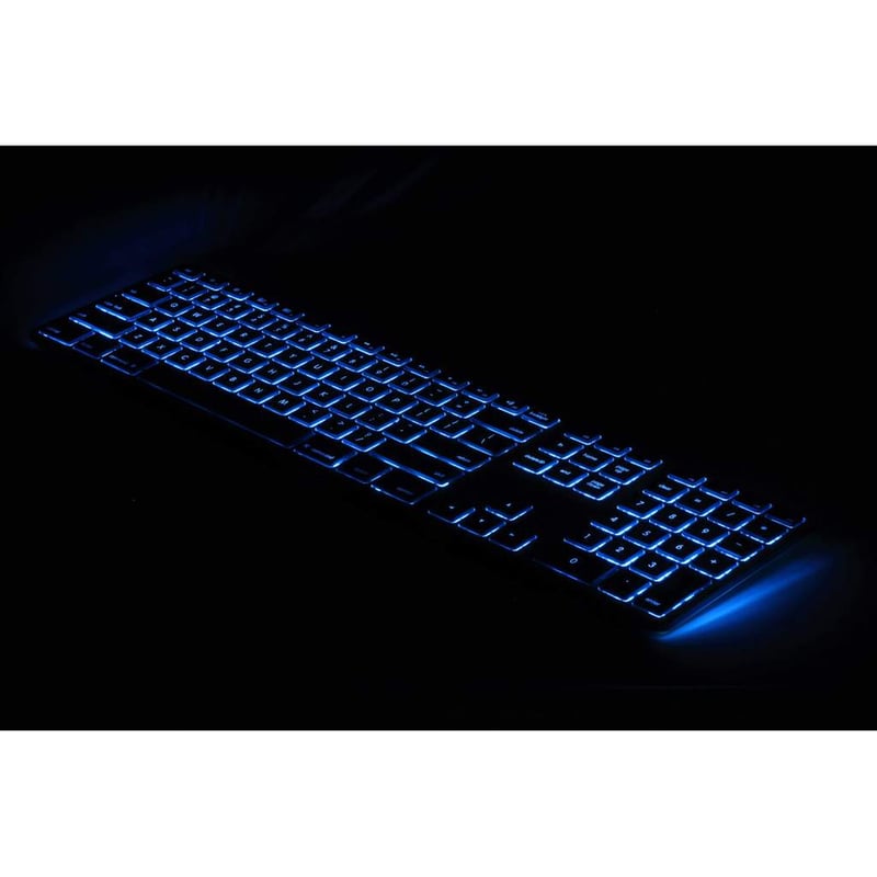 Matias RGB Backlit Wired Aluminum Keyboard for Mac - Silver - Thumbnail 4