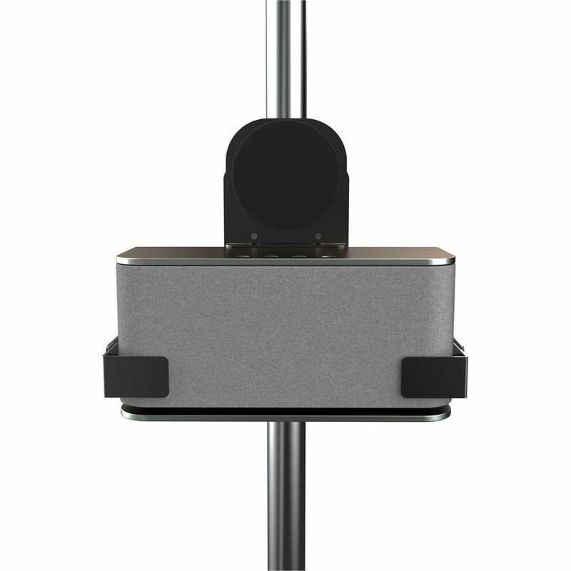 CTA Digital Magnetic Speaker Holder for PAD-PARAW and Mobile Floor Stands (Black) - Thumbnail 2