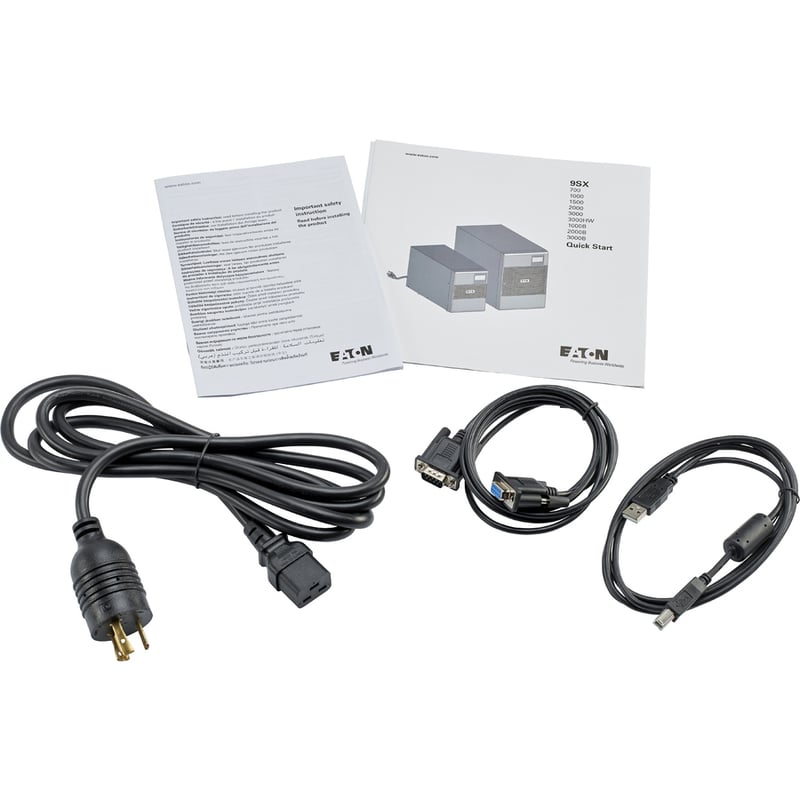 Eaton 9SX 3000VA 2700W 208V Online Double-Conversion UPS - 2 NEMA 6-20R, 1 L6-30R, 2 L6-20R Outlets, Cybersecure Network Card Option, Extended Run, Tower - Thumbnail 5