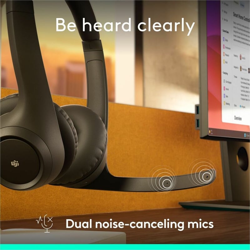 ZONE 305 WRLS HEADSET UC BLACK B2B WITH DONGLE