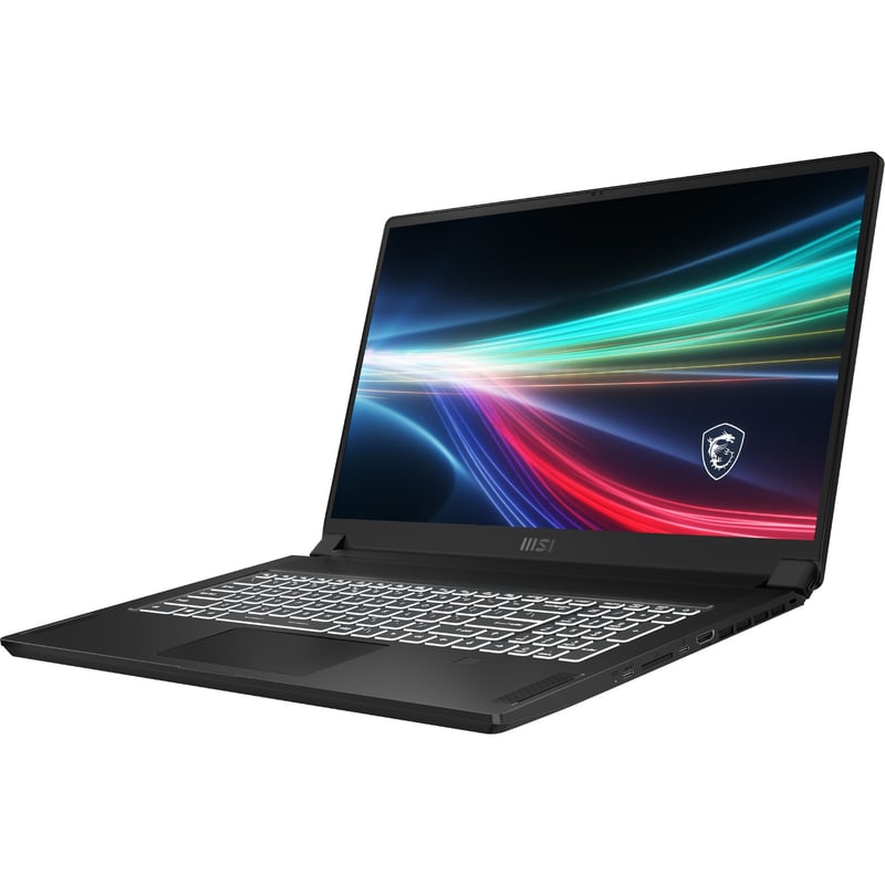 MSI Creator 17 B11UG-239 17.3" Rugged Notebook - 4K UHD - 3840 x 2160 - Intel Core i7 11th Gen i7-11800H Octa-core (8 Core) 2.40 GHz - 16 GB Total RAM - 1 TB SSD - Core Black - Thumbnail 1